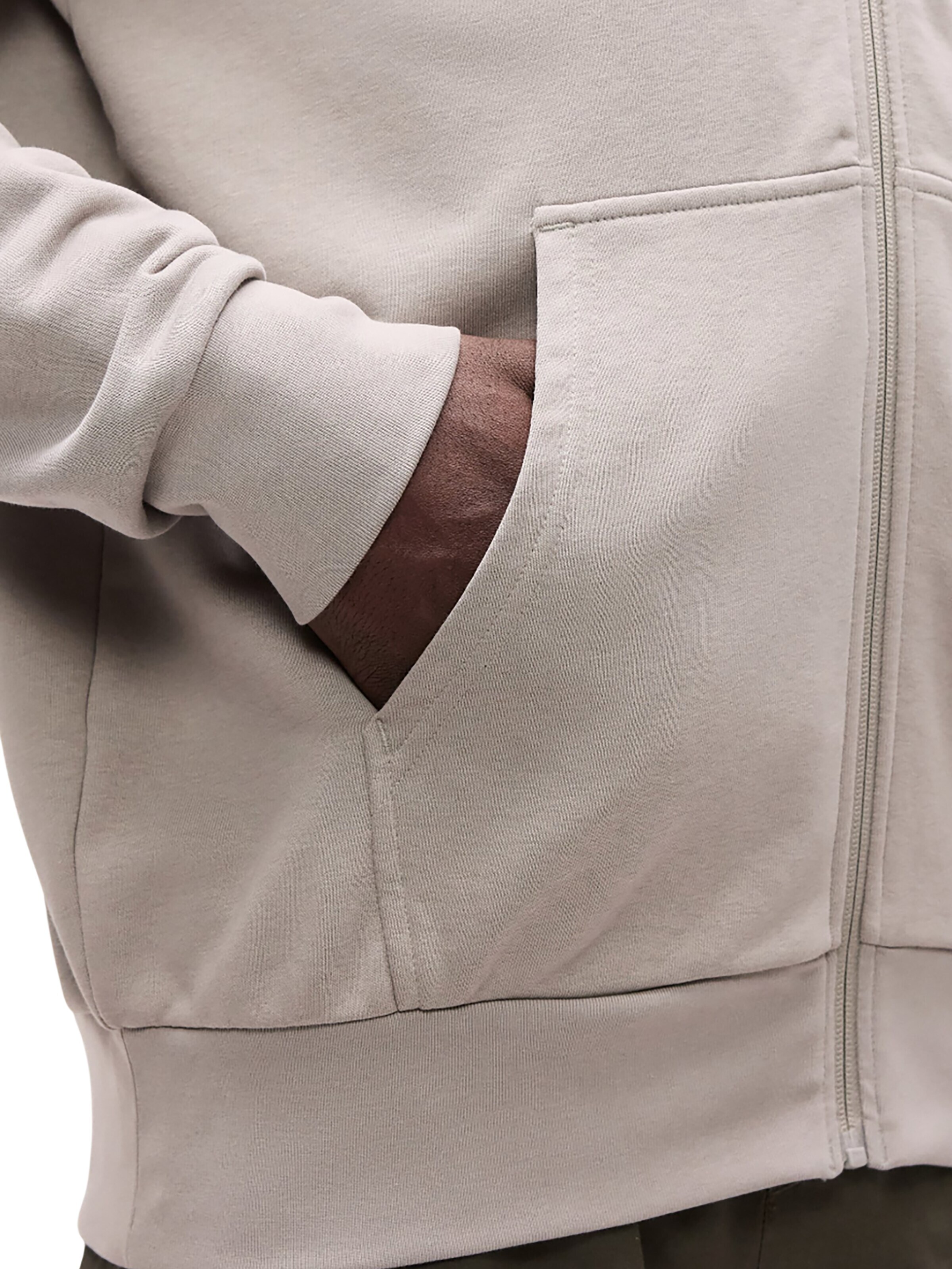THE NORTH FACE Sweatjacke 'Simple Dome Light Regular'‌‌‌‌‌‌‌‌ in Grau