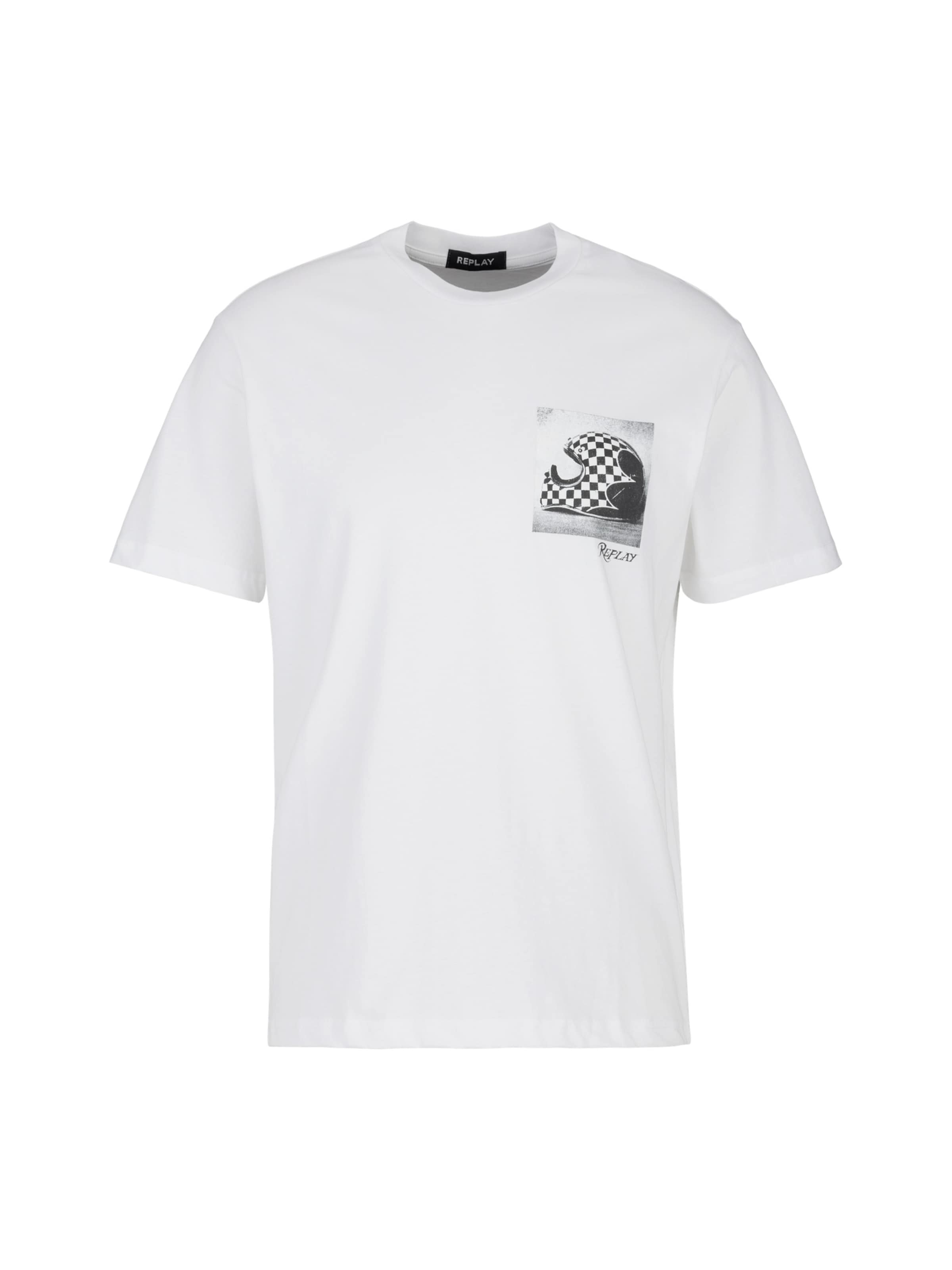 REPLAY Shirt in White: front