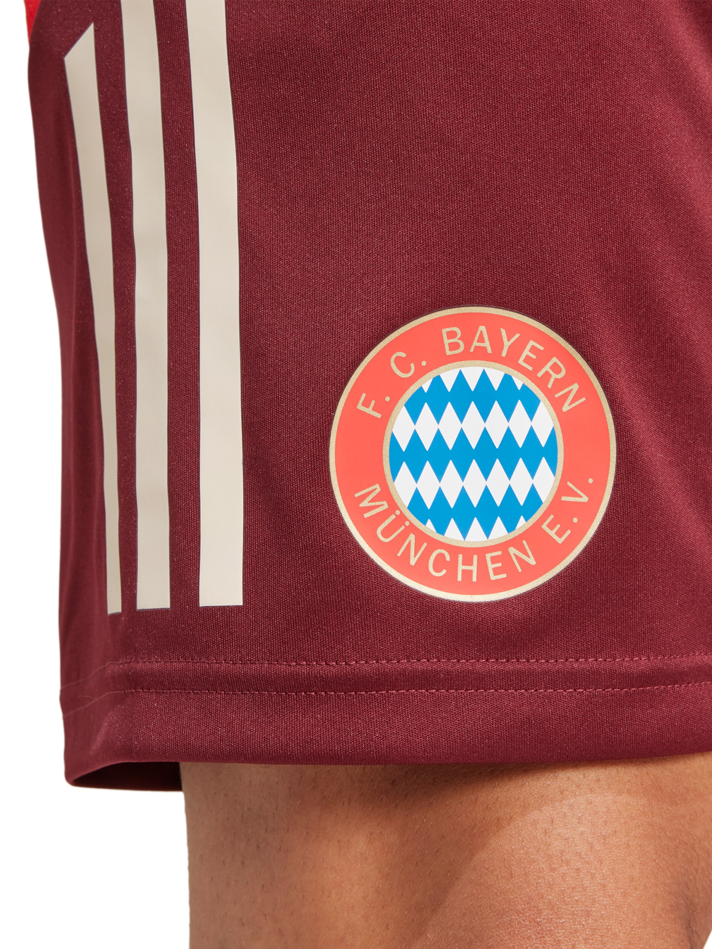 FC BAYERN MÜNCHEN Regular Workout Pants 'UCL Teamline' in Red