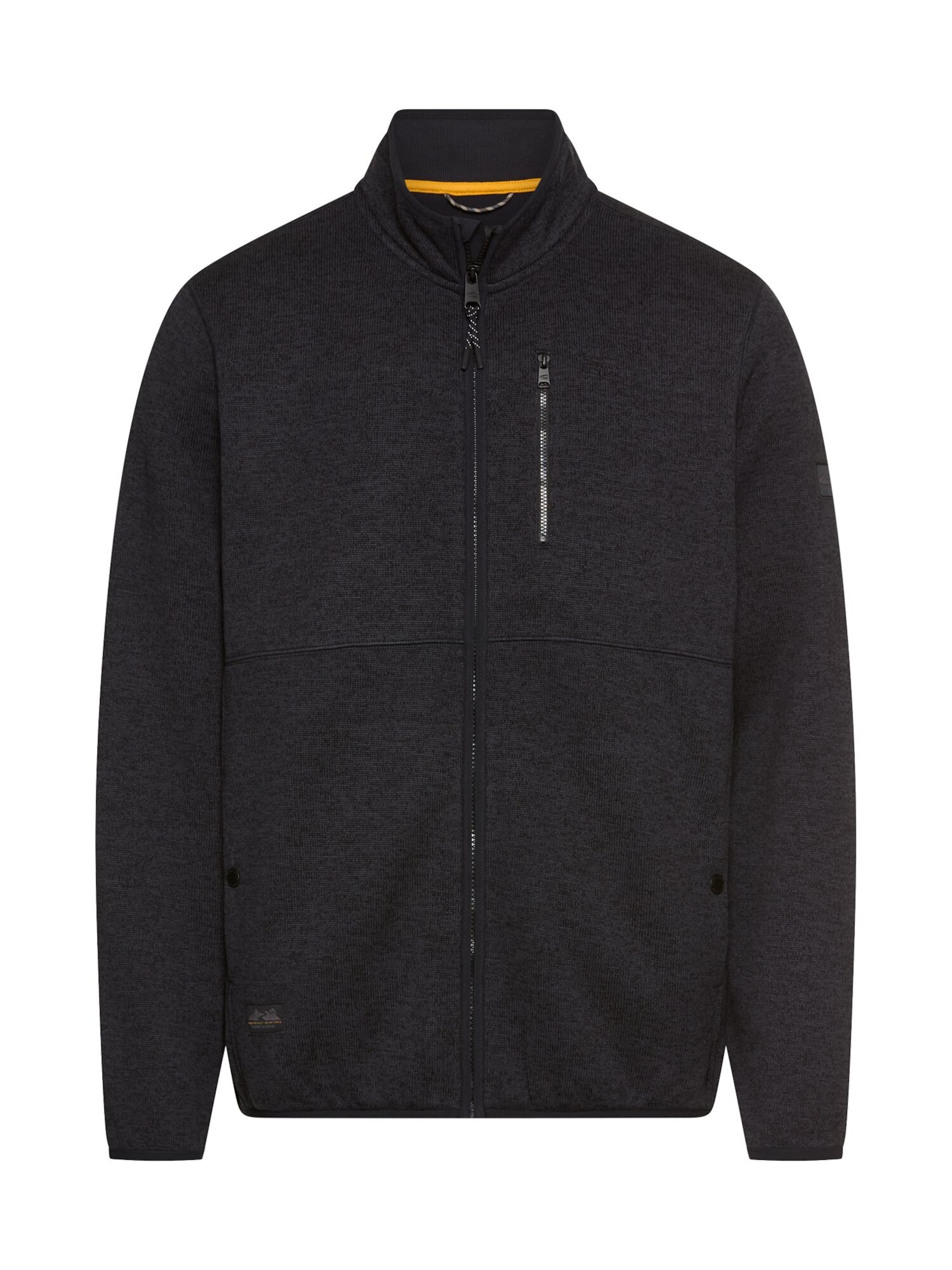 melns CAMEL ACTIVE Adīta jaka: no priekšpuses