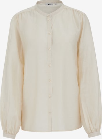 WE Fashion Pusero värissä beige: etupuoli