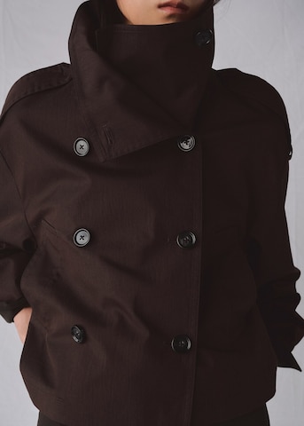 MANGO Between-Season Jacket 'Lipa' in Brown