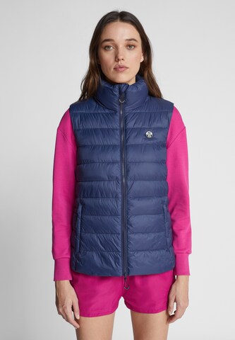 North Sails Sportbodywarmer 'RHEA GILET' in Blauw: voorkant