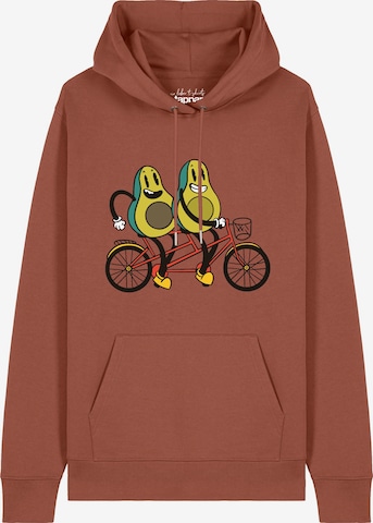 Pull-over Watapparel en marron : devant