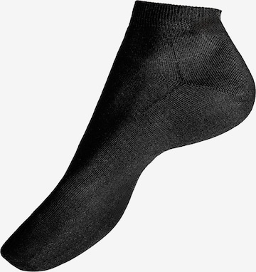 KUNERT Füßlinge 'Liz' in Schwarz: Vorderseite