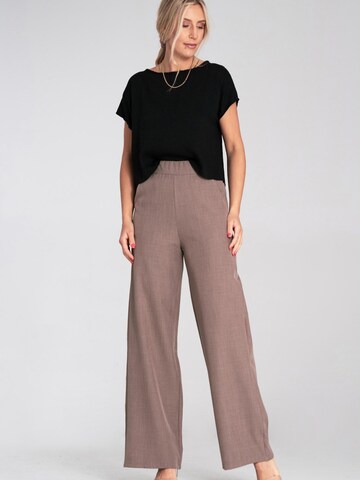 Figl Loosefit Broek 'M1197' in Bruin