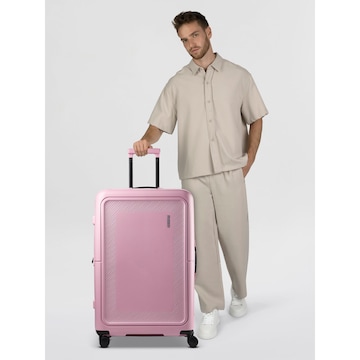 American Tourister Trolley 'Dashpop' in Pink: front