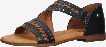 PIKOLINOS Sandals in Black: front