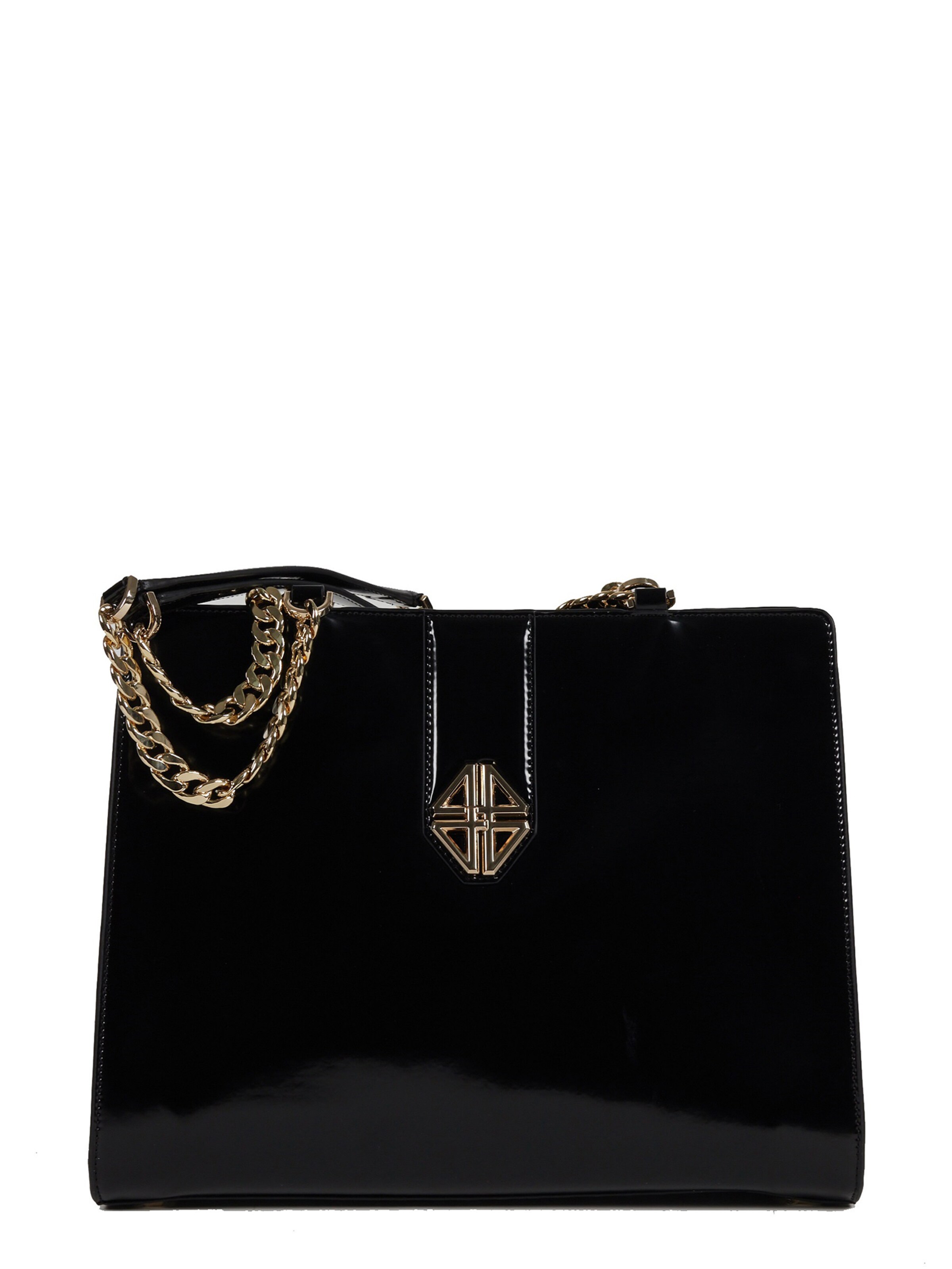 Borsa a mano di 4US PACIOTTI in nero: frontale