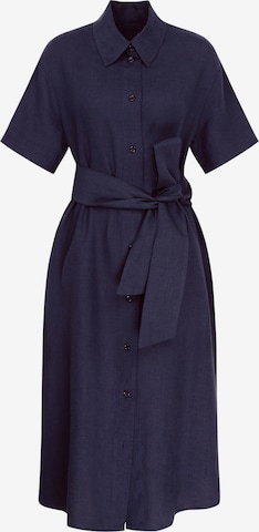 Robe-chemise 'Schwarze Rose' SEIDENSTICKER en bleu : devant