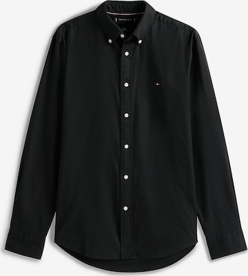 Coupe regular Chemise TOMMY HILFIGER en noir : devant