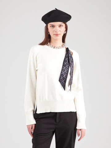 Twinset Sweater 'MAGLIA' in White: front