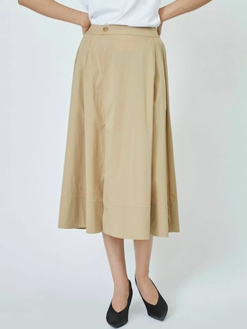 co'couture Rok in Groen: voorkant