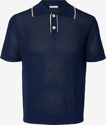 Pullover 'SLHJESSE' di SELECTED in blu: frontale