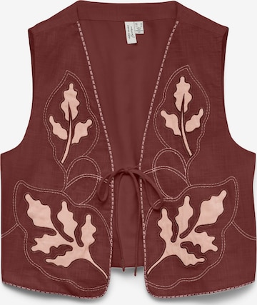 VERO MODA - Chaleco 'VMJamila' en marrón: frente