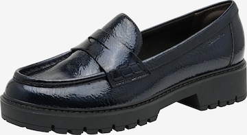 Tamaris Slipper in Blau: Vorderseite