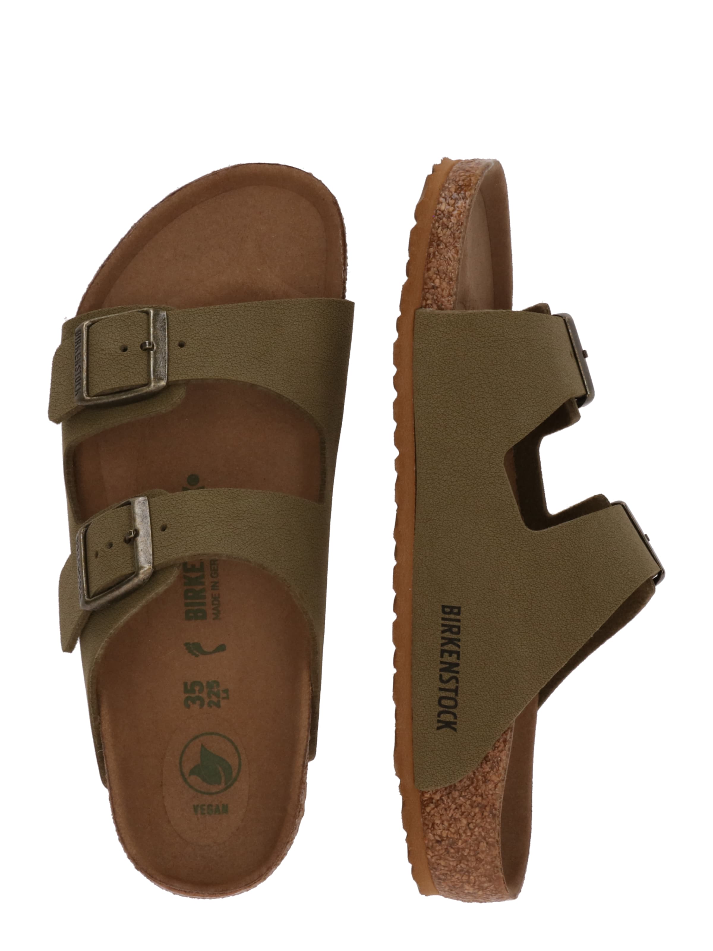 BIRKENSTOCK Buty otwarte 'Arizona' w kolorze zielony