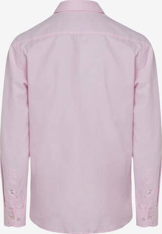 BRAX Comfort Fit Hemd 'Daniel' in Pink