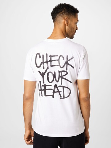 Mister Tee T-shirt 'Beastie Boys Check your Head' i vit