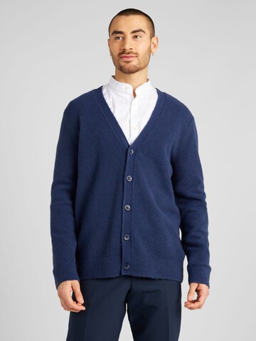 GAP Knit cardigan in Blue: front