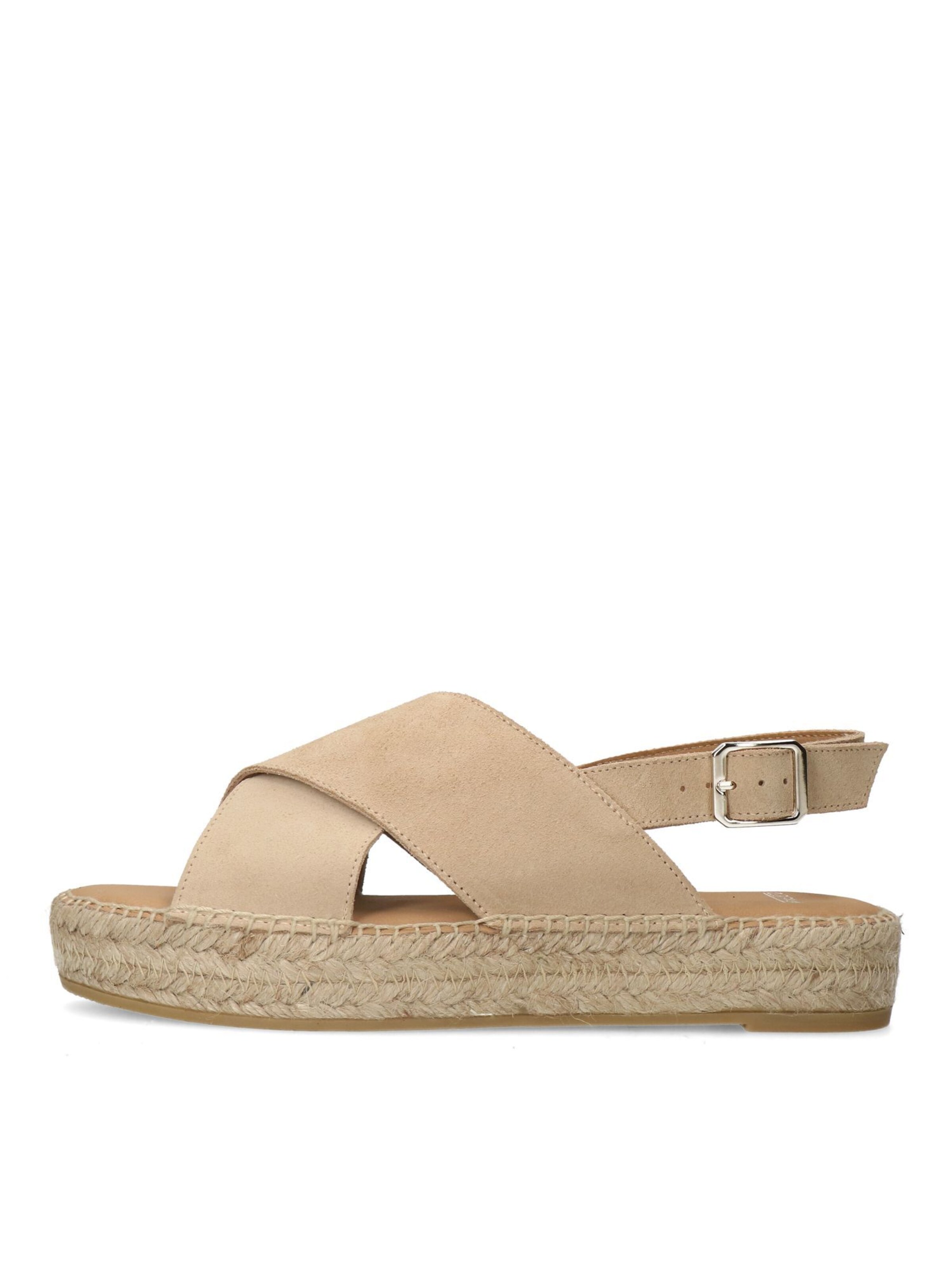MANFIELD Sandals in Beige
