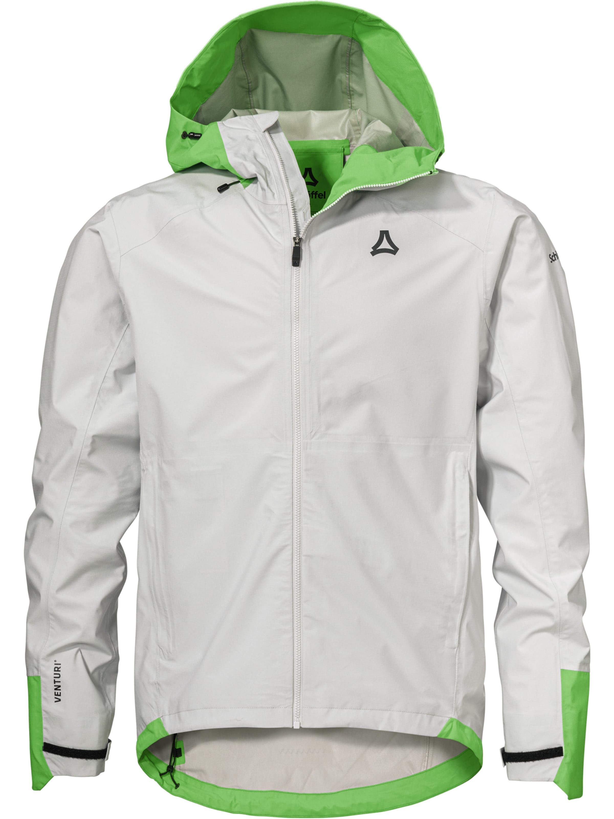 Schöffel Outdoorjas 'Tajiva' in Grijs: voorkant