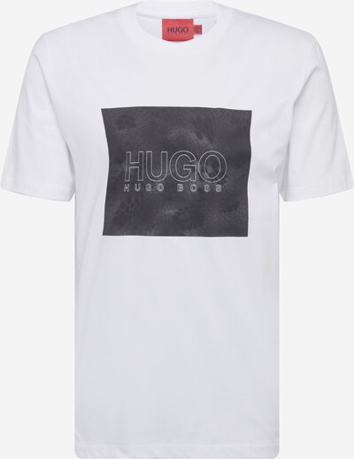 antracit / fehér HUGO Póló 'Dolive', Termék nézet