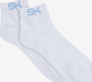 SPORTKIND - Calcetines deportivos 'Short Tennis Socks' en blanco: frente