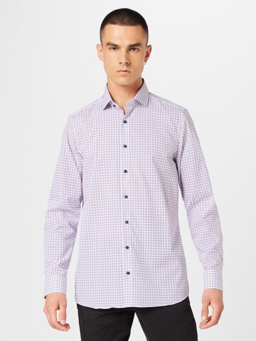 OLYMP - Regular Fit Camisa 'Level 5' em rosa: frente