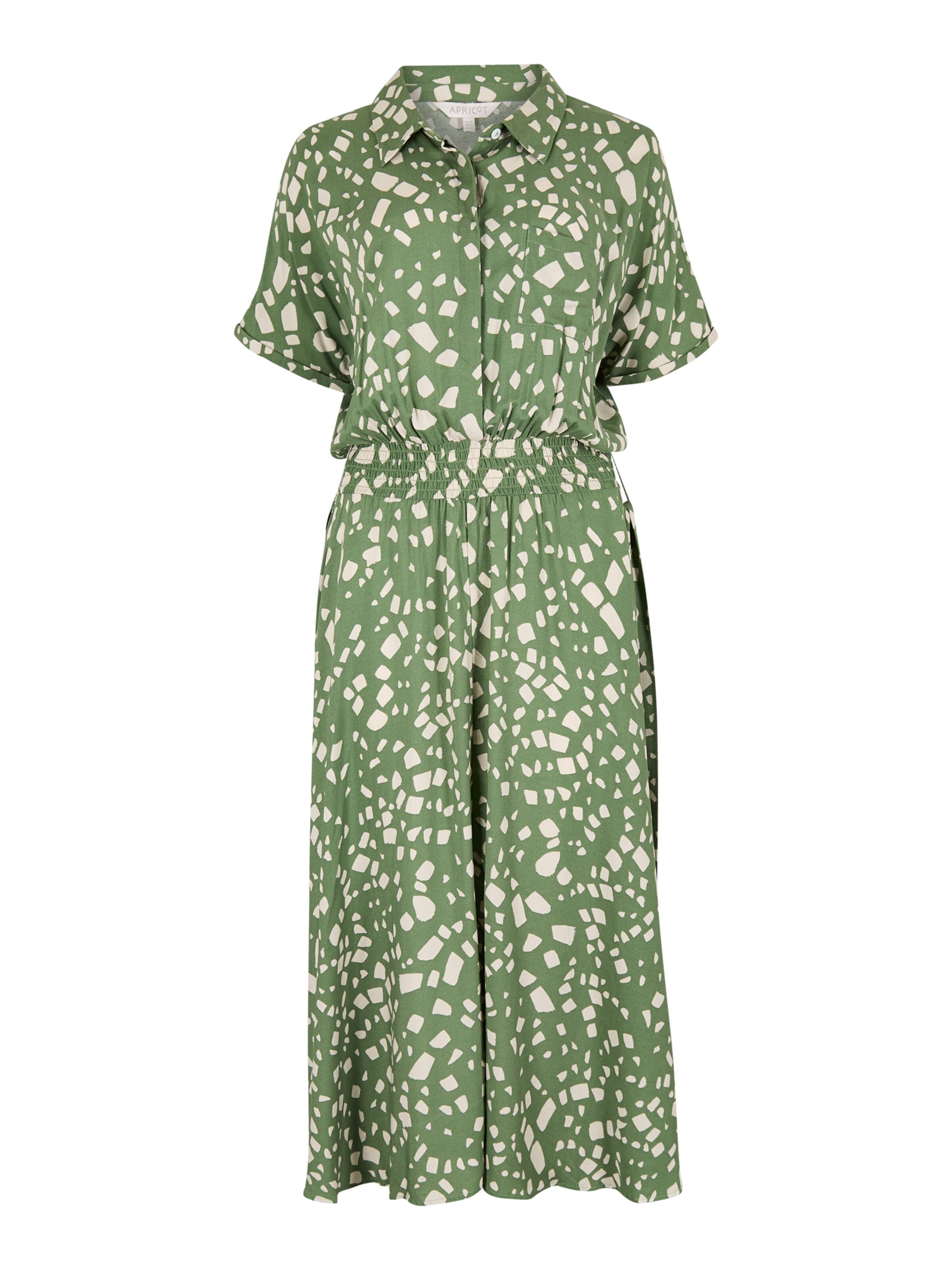 Apricot Dress ' ' in Green: front