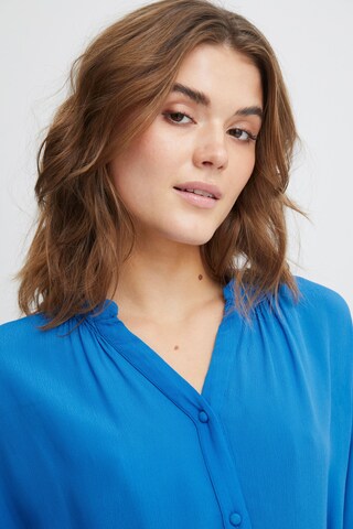 Robe-chemise Fransa en bleu