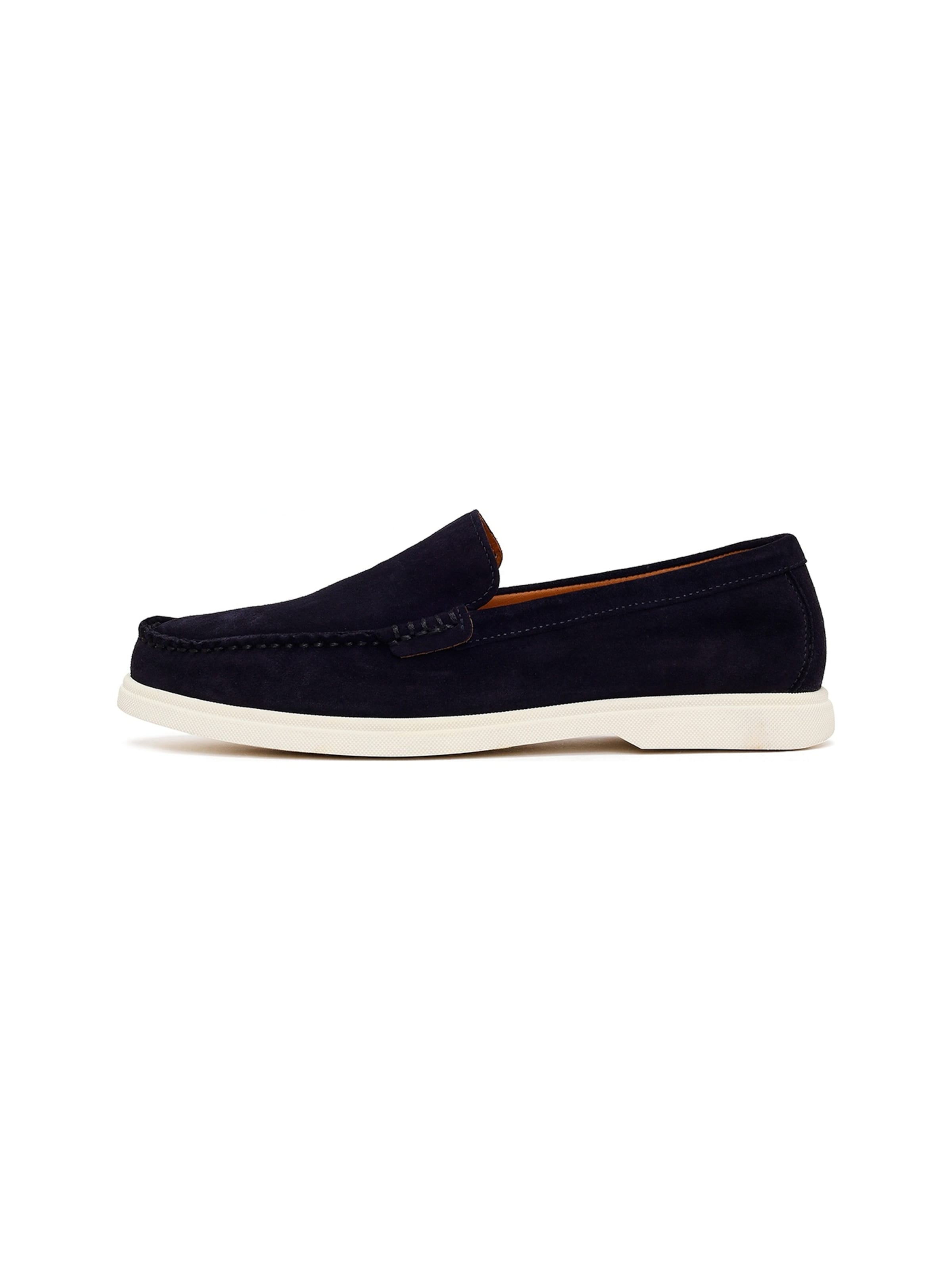 Derimod - Mocassins em azul: frente