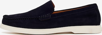 Derimod - Mocassins em azul: frente