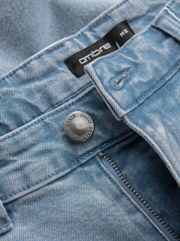 Ombre Regular Jeans in Blue