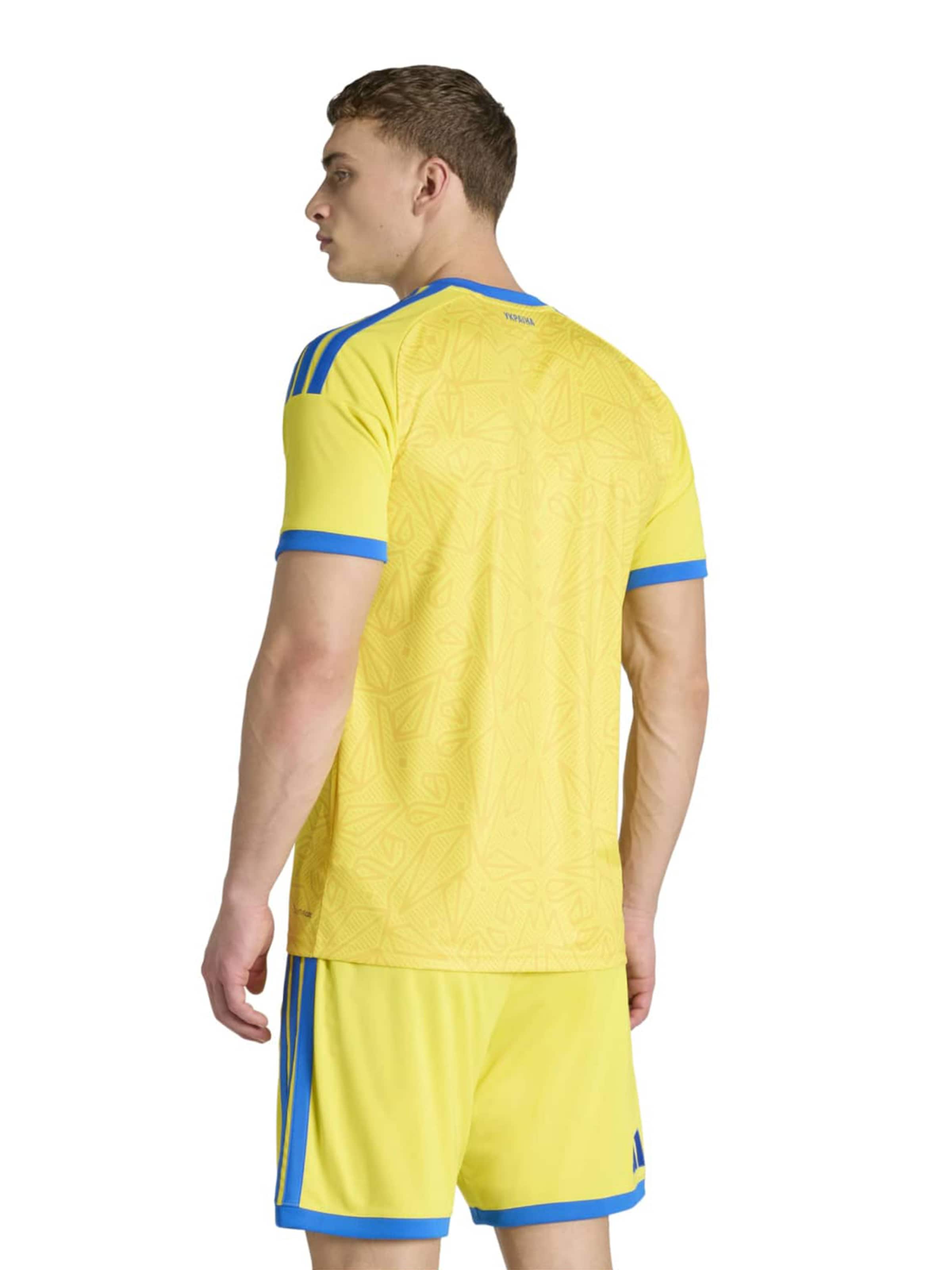 ADIDAS PERFORMANCE Αθλητική φανέλα 'Ukraine 26 Home' σε κίτρινο
