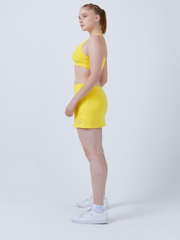 SPORTKIND Athletic Skorts 'Basic' in Yellow