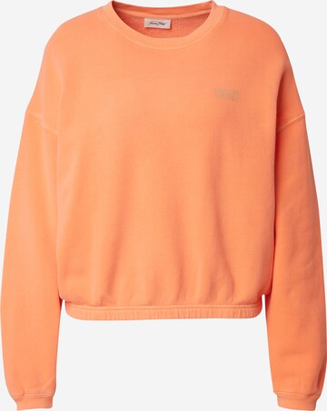 Sweat-shirt 'IZUBIRD' AMERICAN VINTAGE en orange : devant