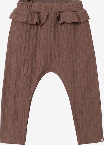 NAME IT Regular Pants in Brown: front