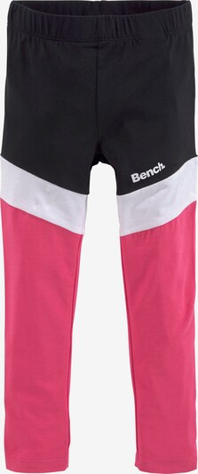 BENCH Leggings in pink / schwarz / weiß, Produktansicht