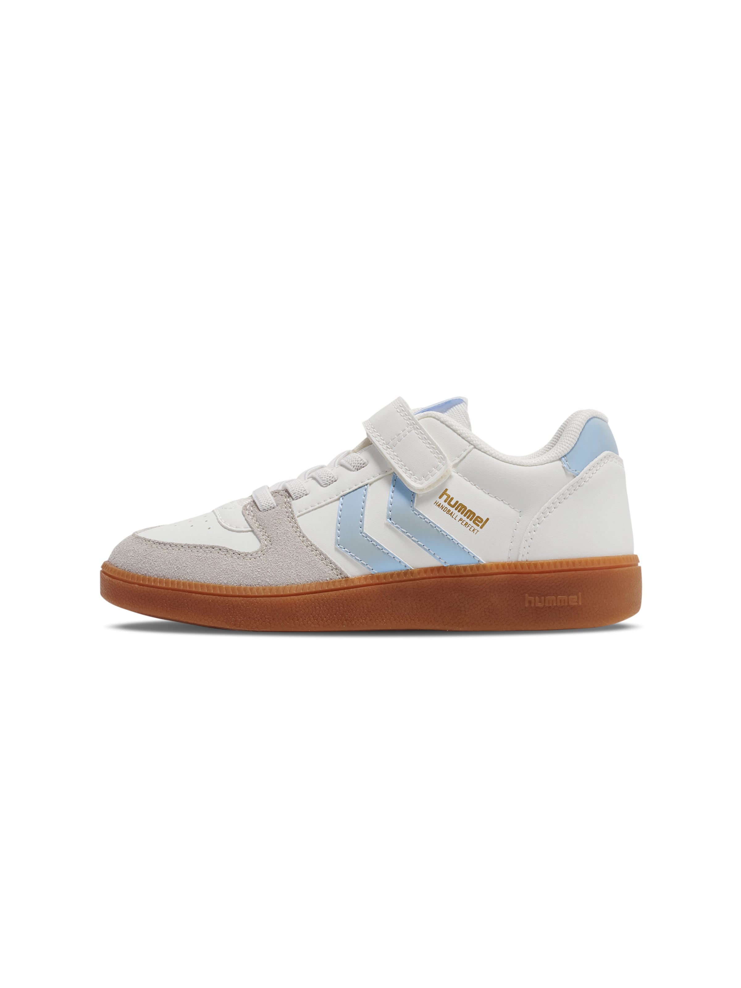 Hummel Sneakers in Wit: voorkant