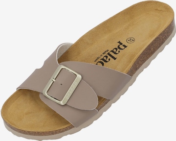 Palado Mules 'Tinos Matt' in Beige: front