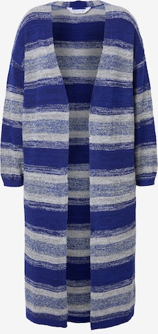 Janet & Joyce Knit cardigan in Blue: front