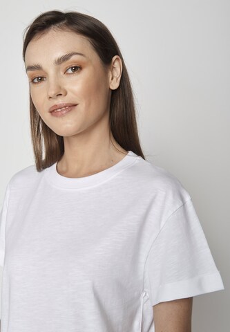 Maglietta 'Basic' di GREENBOMB in bianco