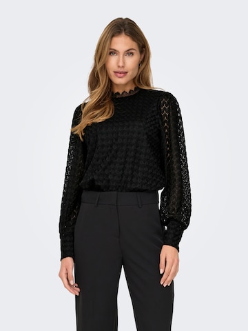 ONLY Blouse 'ONLNICE' in Zwart: voorkant