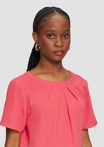 s.Oliver BLACK LABEL Bluse in Pink