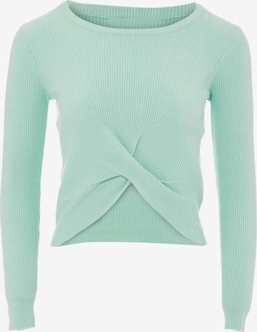 NALLY Sweater in Green: front