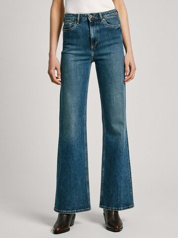 évasé Jean 'Flare' Pepe Jeans en bleu : devant
