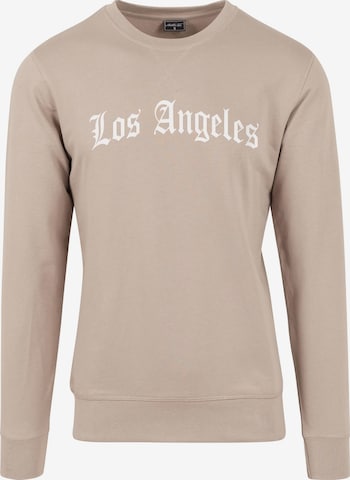 MT Men Sweatshirt in Beige: voorkant