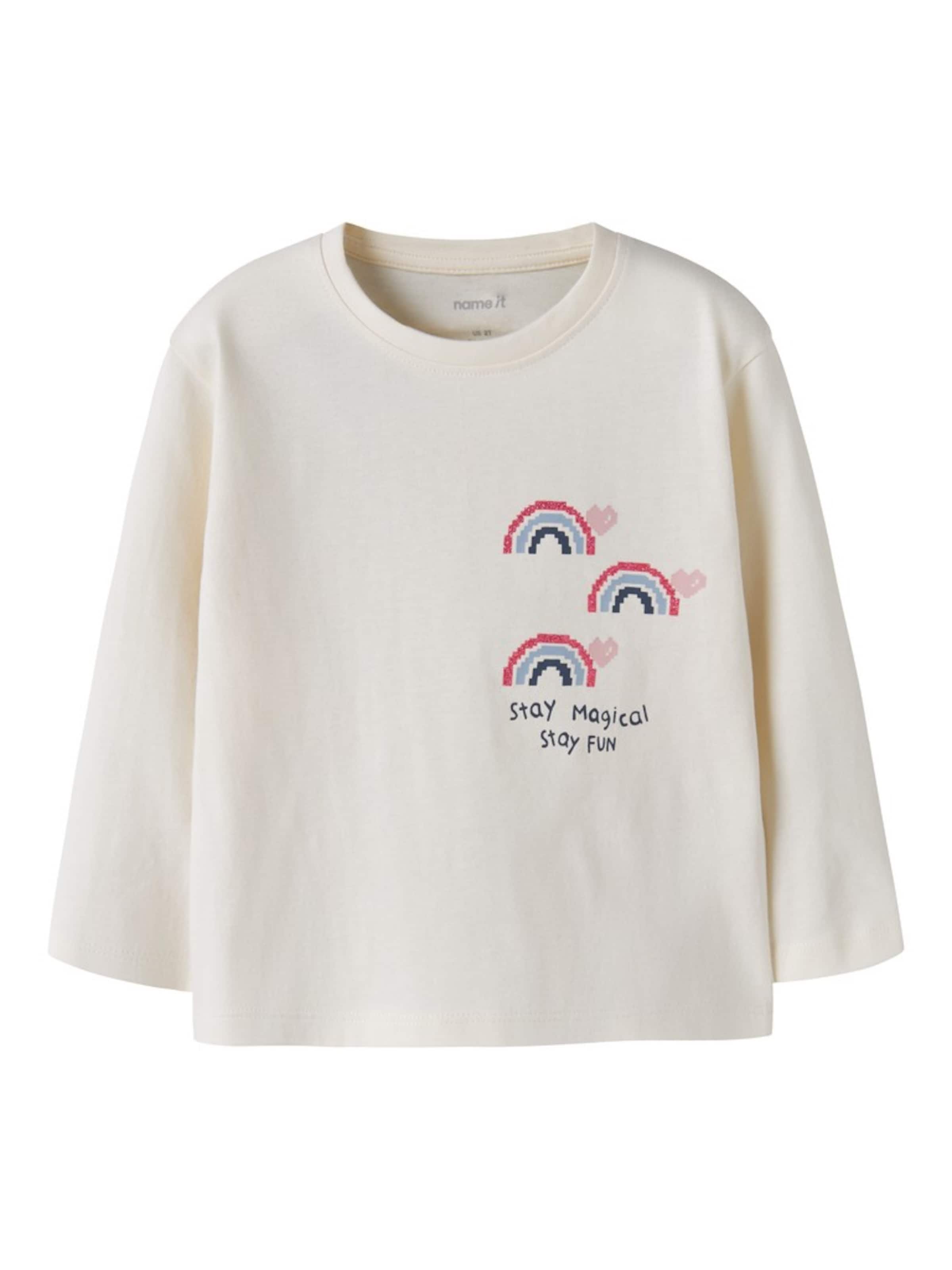 NAME IT - Camiseta 'NMFLILITHE' en blanco: frente