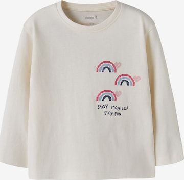NAME IT - Camiseta 'NMFLILITHE' en blanco: frente